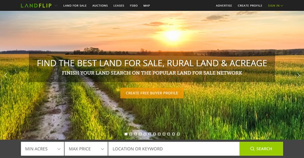 A Land Search Experience Like Never Before - the New LANDFLIP is Here