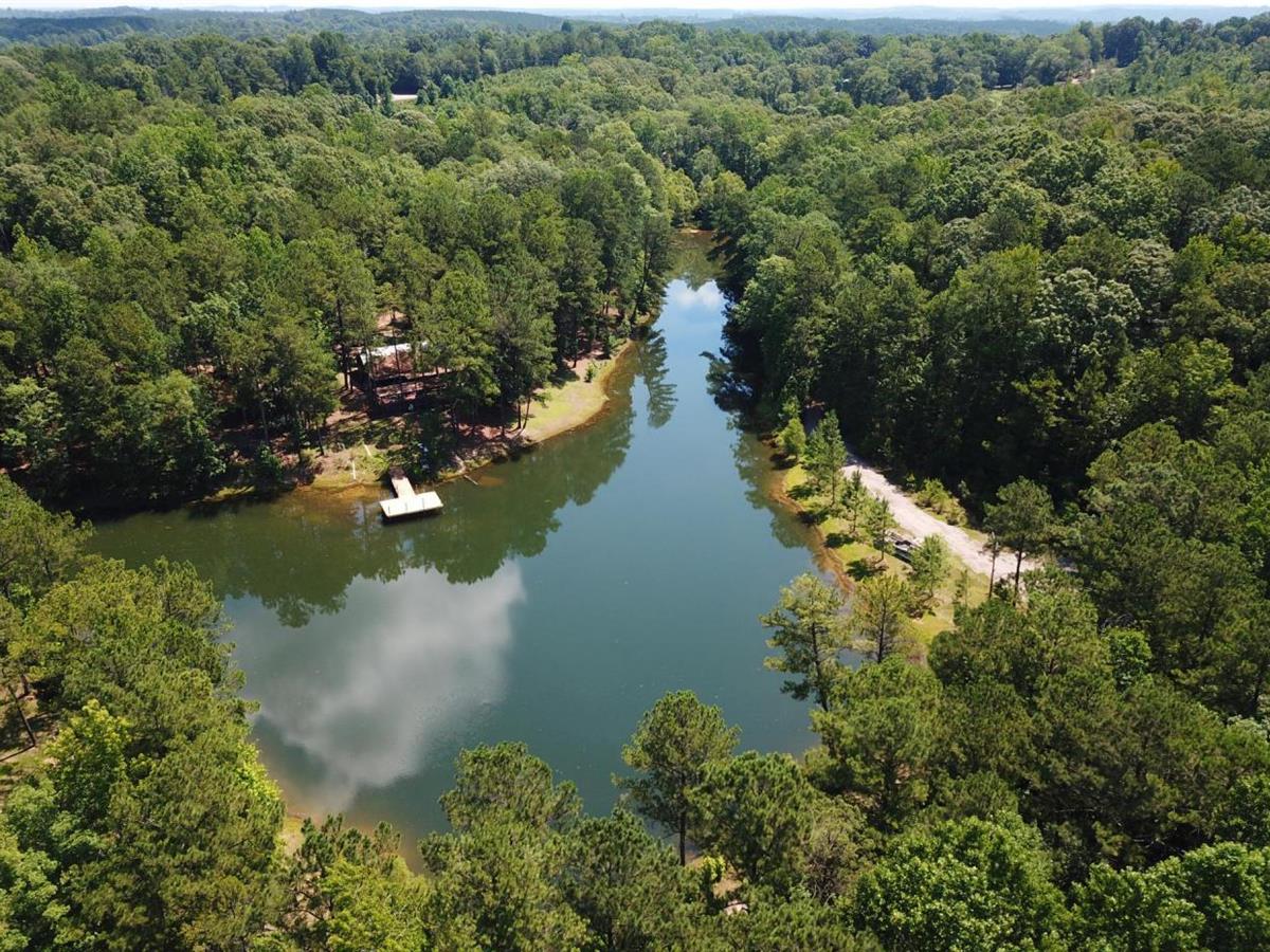 Alabama Cabin on Stocked Pond Ideally Suited for Entertaining