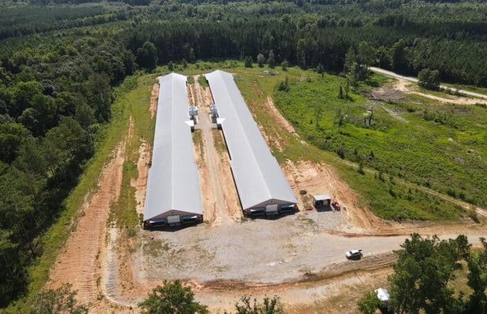 Two Mega-House Broiler Farm in Alabama