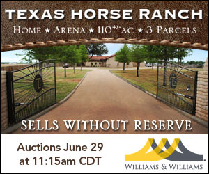 Land Auction Spotlight: 110+/- Acre Equestrian Facility in Seymour, Texas